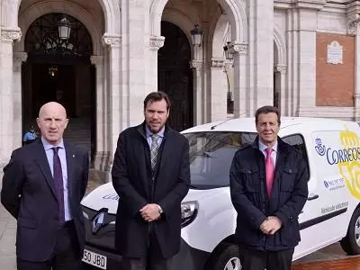 Un proyecto de reparto postal sostenible, con vehículos eléctricos en la flota de Correos, utilizará Valladolid como laboratorio urbano de referencia nacional